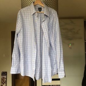 Button Down Long Sleeved Dress Shirt